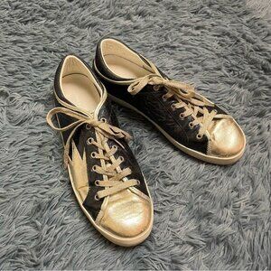 Crime London Leather Sneakers Size 10